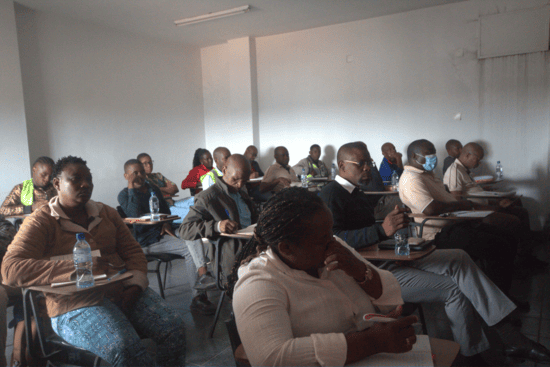 Demonstração de ensaios